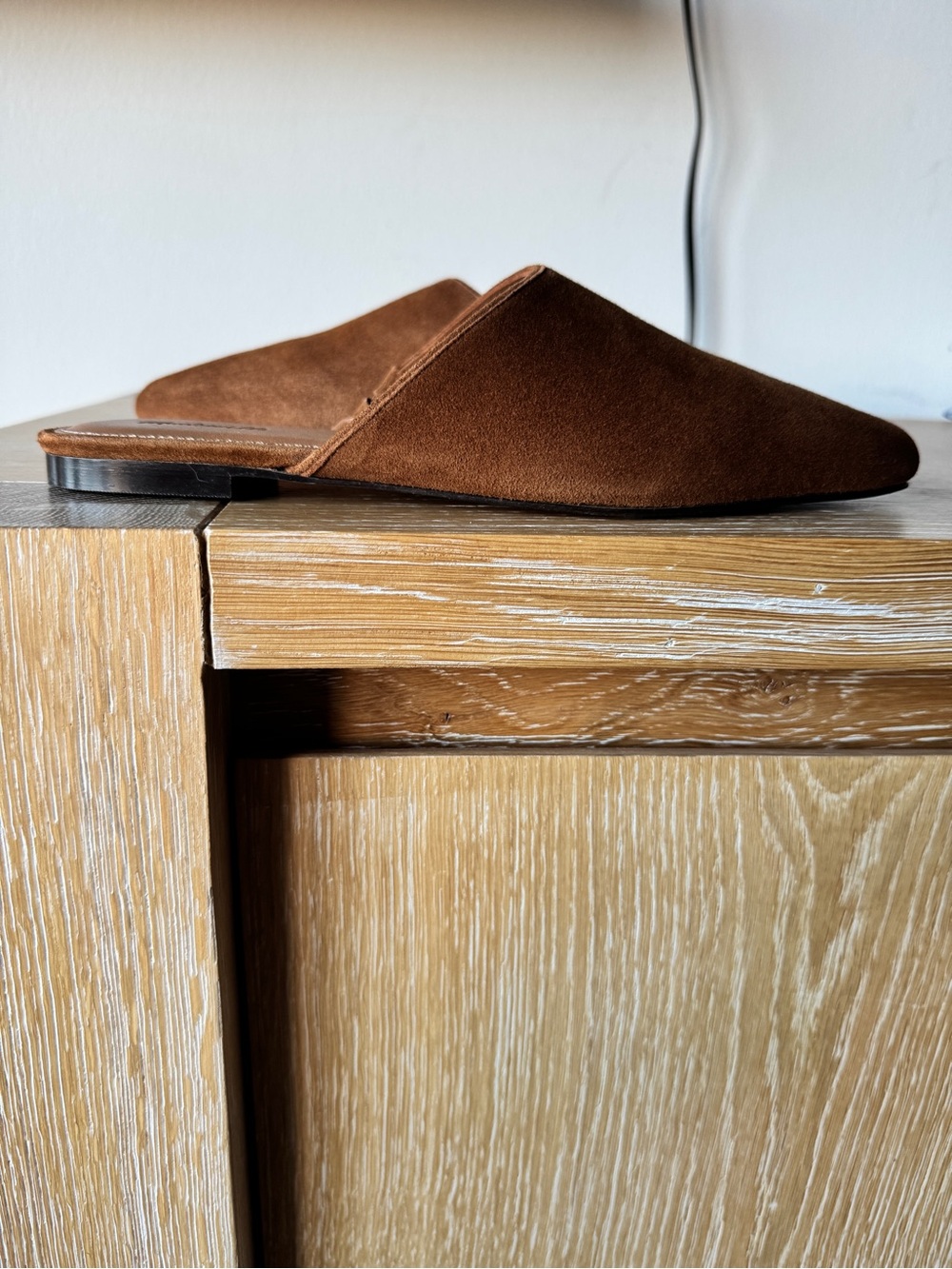 NIB! MADEWELL Women’s Mylie Glove Mule in Glazed Walnut Suede - Mint Condition! - Picture 4 of 14